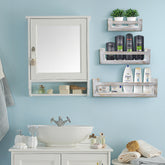 Farmhouse Floating Ledge Shelves (Set of 3)